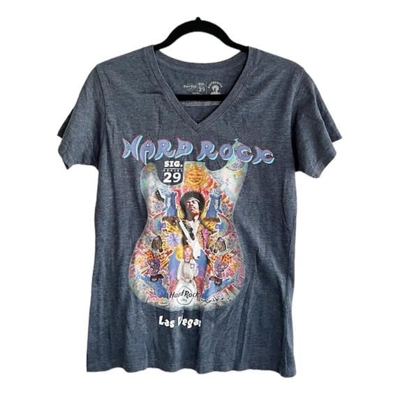 Hard Rock Cafe Jimi Hendrix Tee Las Vegas - Picture 1 of 3